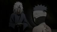 Obito waking up to an aged Madara (Image via Studio Pierrot)